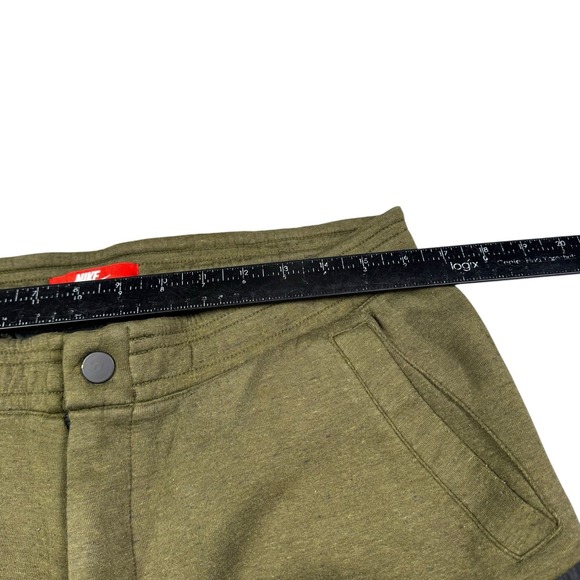 Nike Tech Fleece Sweatpants Mens Large‎ Pack Olive Pants Sportswear 805218 330 - Picture 12 of 12